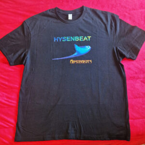 Abstraktes Hysenbeat T Shirt Black
